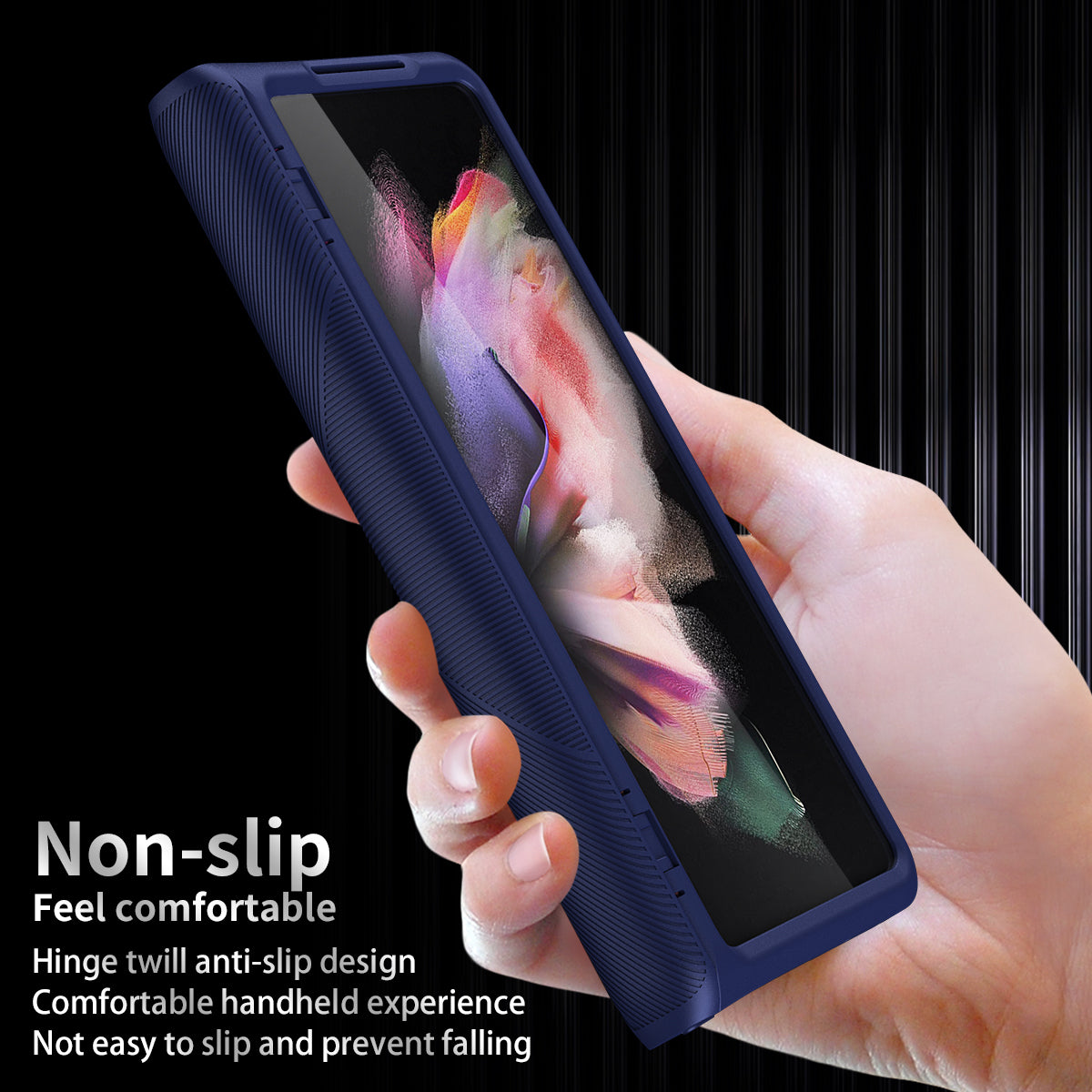 Anti-Drop Shock-Absorbed Phone Protective Cover Case for Samsung Galaxy Z Fold3 5G