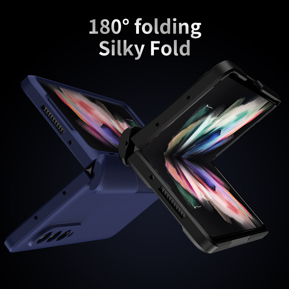 Anti-Drop Shock-Absorbed Phone Protective Cover Case for Samsung Galaxy Z Fold3 5G