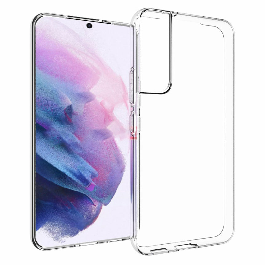 10Pcs/Set Durable Non-slip Inner Transparent Flexible TPU Case Phone Cover Shell for Samsung Galaxy S22 5G