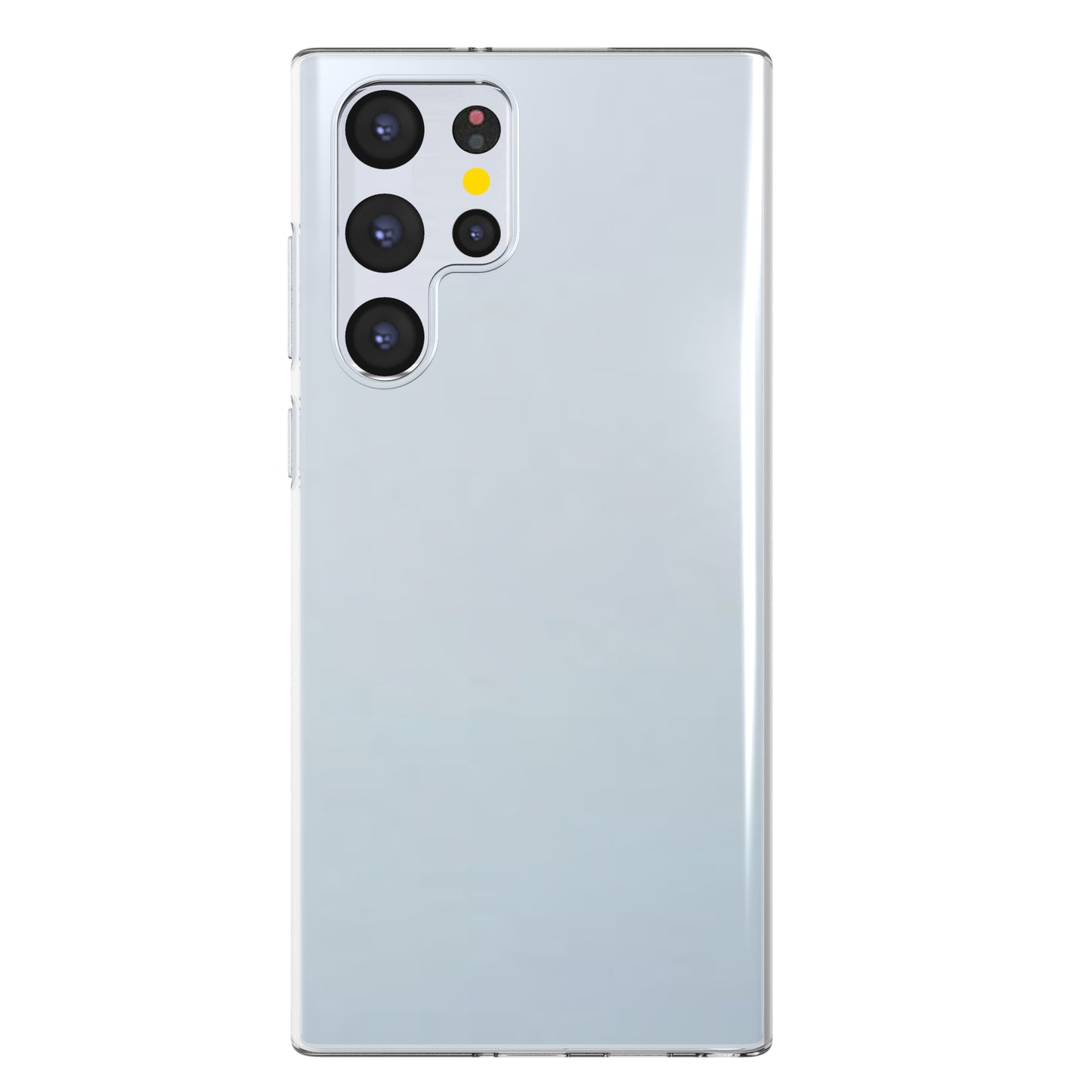 10Pcs/Pack Watermark-Resistant Durable Soft Light Transparent Well-Protected TPU Case for Samsung Galaxy S22 Ultra 5G