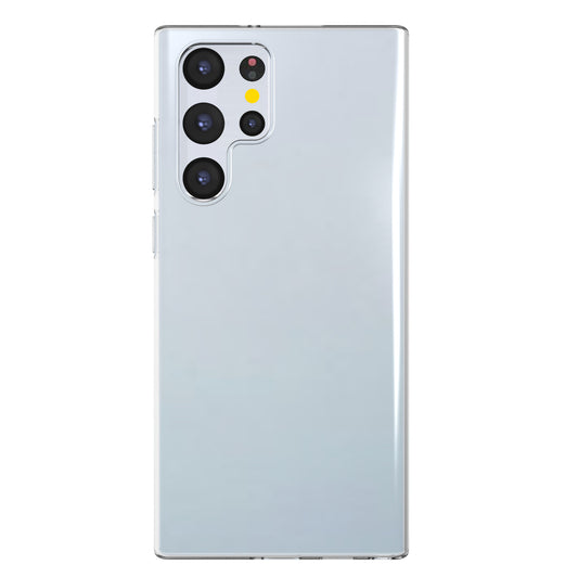 10Pcs/Pack Watermark-Resistant Durable Soft Light Transparent Well-Protected TPU Case for Samsung Galaxy S22 Ultra 5G