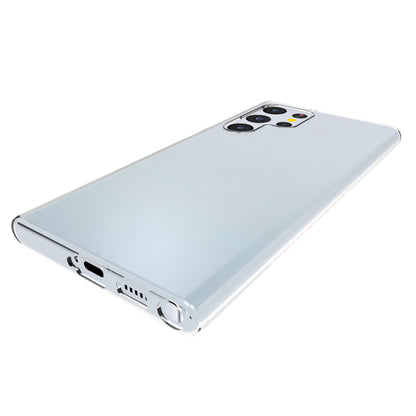 10Pcs/Pack Watermark-Resistant Durable Soft Light Transparent Well-Protected TPU Case for Samsung Galaxy S22 Ultra 5G