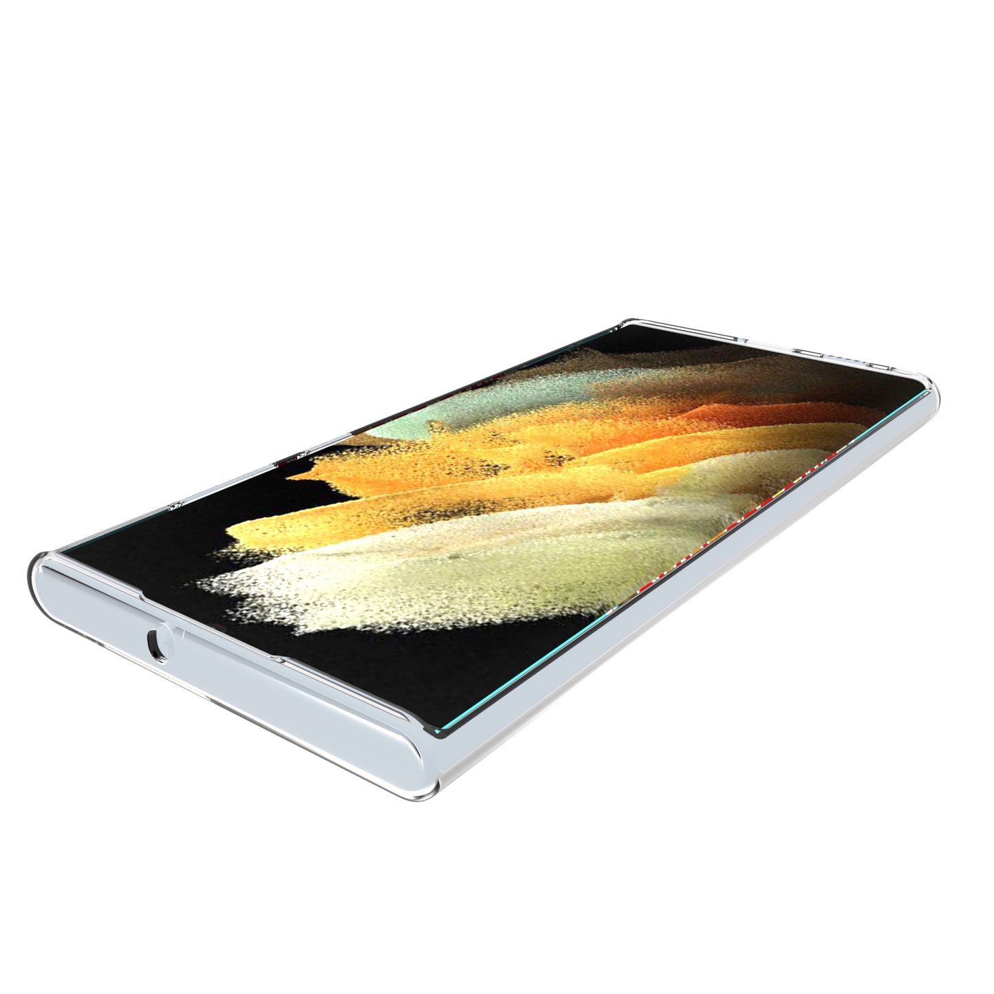 10Pcs/Pack Watermark-Resistant Durable Soft Light Transparent Well-Protected TPU Case for Samsung Galaxy S22 Ultra 5G