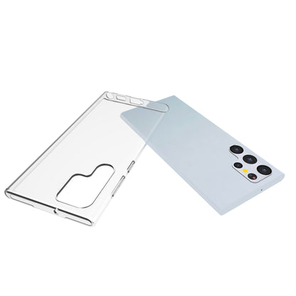 10Pcs/Pack Watermark-Resistant Durable Soft Light Transparent Well-Protected TPU Case for Samsung Galaxy S22 Ultra 5G
