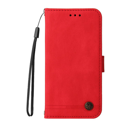 Tree Pattern Metal Button Flip Phone Case PU Leather Wallet Stand Cover for Samsung Galaxy A52 5G/4G/A52s 5G