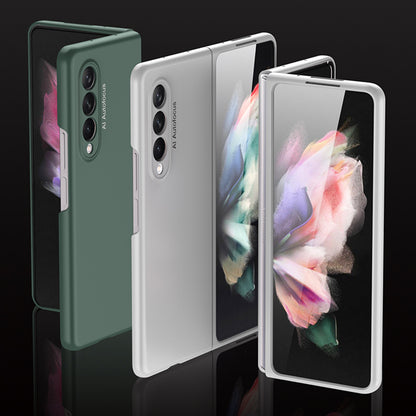 GKK Stylish Ultra Slim Full Protection Precise Cutout Hard PC Protective Phone Cover for Samsung Galaxy Z Fold3 5G