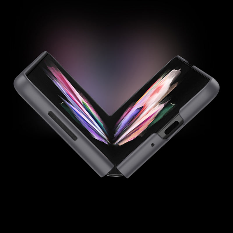 GKK Stylish Ultra Slim Full Protection Precise Cutout Hard PC Protective Phone Cover for Samsung Galaxy Z Fold3 5G