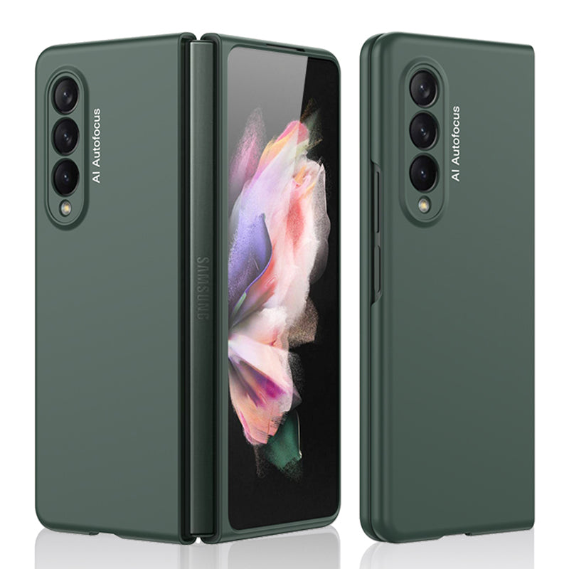 GKK Stylish Ultra Slim Full Protection Precise Cutout Hard PC Protective Phone Cover for Samsung Galaxy Z Fold3 5G