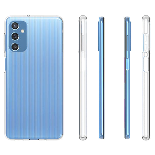 10Pcs/Pack Precise Cut-Outs Crystal Clear Flexible TPU Case with Non-slip Watermark-Free Inner for Samsung Galaxy M52 5G