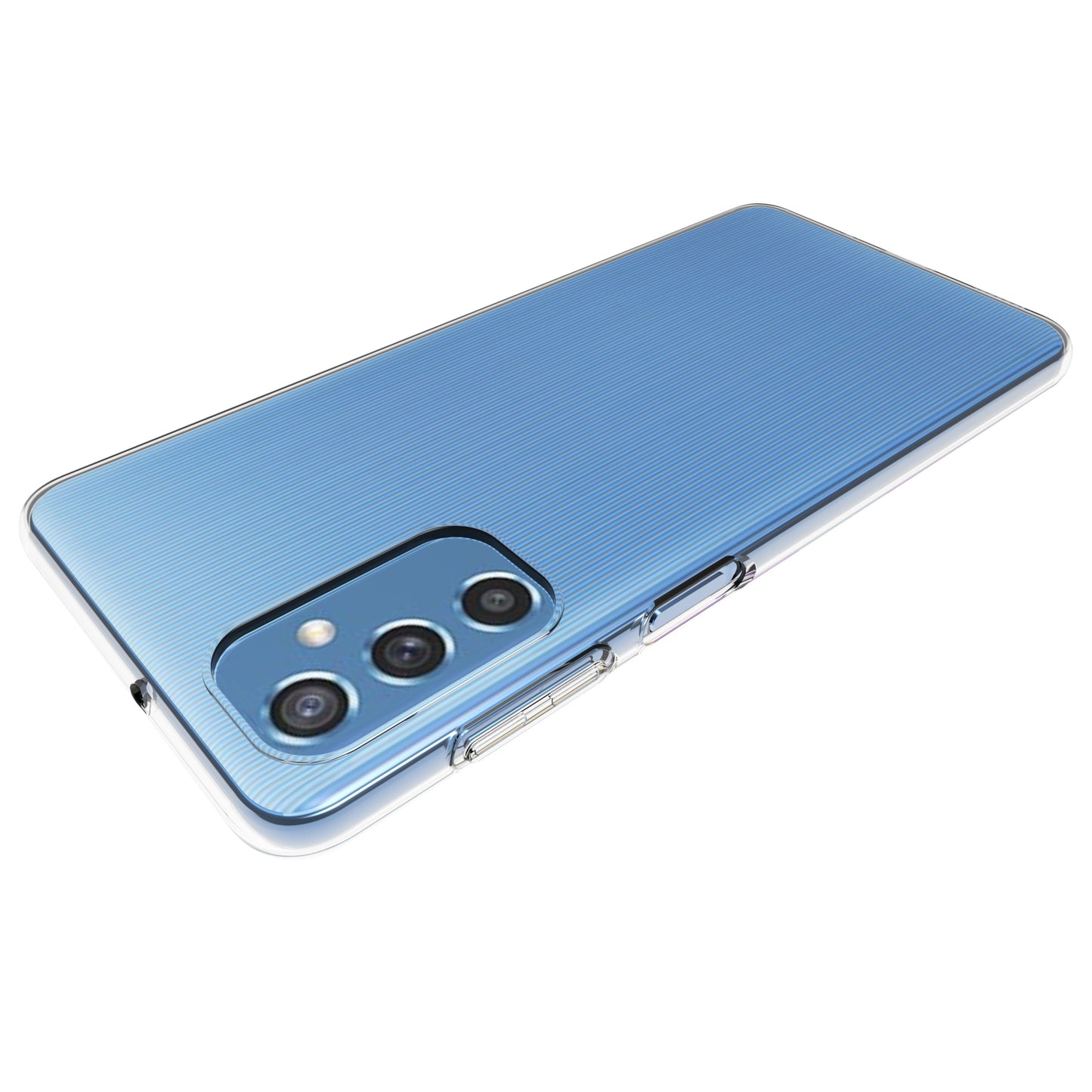 10Pcs/Pack Precise Cut-Outs Crystal Clear Flexible TPU Case with Non-slip Watermark-Free Inner for Samsung Galaxy M52 5G