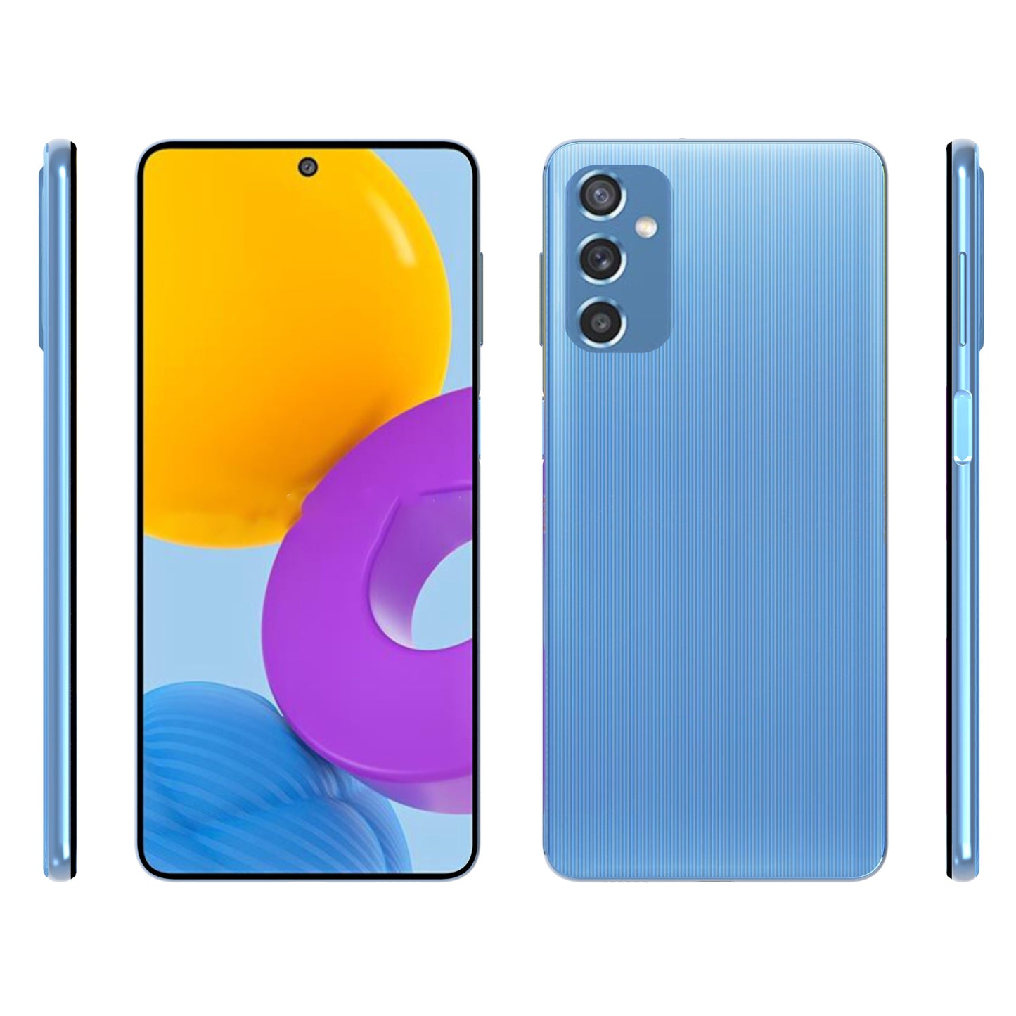 10Pcs/Pack Precise Cut-Outs Crystal Clear Flexible TPU Case with Non-slip Watermark-Free Inner for Samsung Galaxy M52 5G