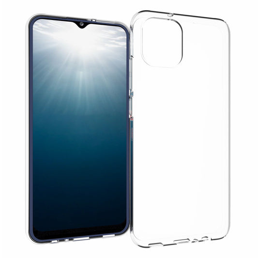 10Pcs/Pack Anti-watermark Transparent Flexible TPU Protective Phone Cover Case for Samsung Galaxy A03 (166.5 x 75.98 x 9.14mm)