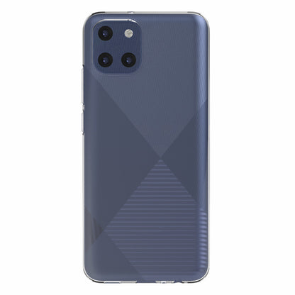 10Pcs/Pack Anti-watermark Transparent Flexible TPU Protective Phone Cover Case for Samsung Galaxy A03 (166.5 x 75.98 x 9.14mm)