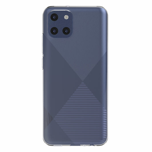 10Pcs/Pack Anti-watermark Transparent Flexible TPU Protective Phone Cover Case for Samsung Galaxy A03 (166.5 x 75.98 x 9.14mm)