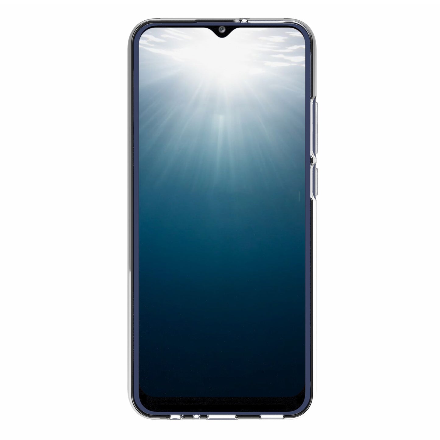 10Pcs/Pack Anti-watermark Transparent Flexible TPU Protective Phone Cover Case for Samsung Galaxy A03 (166.5 x 75.98 x 9.14mm)