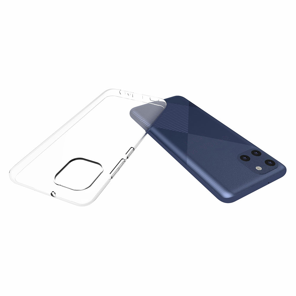 10Pcs/Pack Anti-watermark Transparent Flexible TPU Protective Phone Cover Case for Samsung Galaxy A03 (166.5 x 75.98 x 9.14mm)