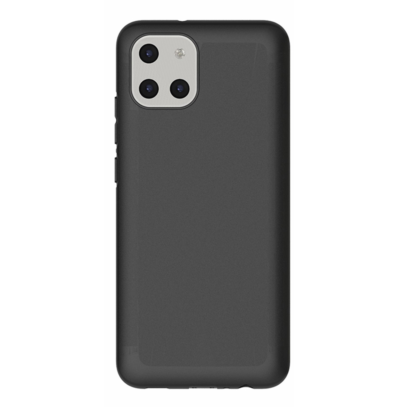 10Pcs/Pack Soft Flexible TPU Double-sided Matte Coating Protective Back Cover for Samsung Galaxy A03 4G (164.2 x 75.9 x 9.1mm)