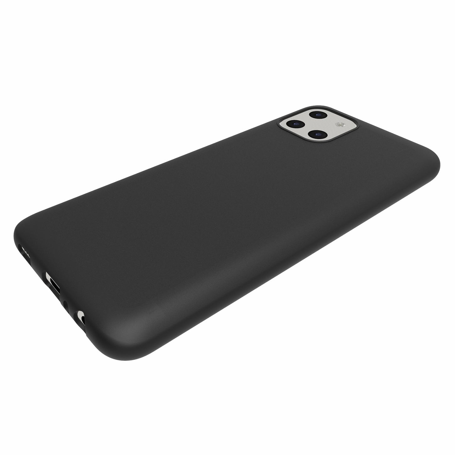 10Pcs/Pack Soft Flexible TPU Double-sided Matte Coating Protective Back Cover for Samsung Galaxy A03 4G (164.2 x 75.9 x 9.1mm)