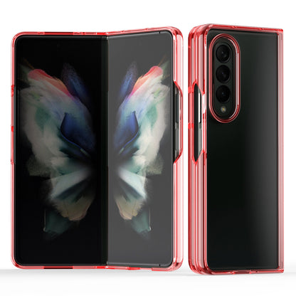Foldable Anti-drop Scratch-resistant Light Slim TPU + Acrylic Phone Case Cover for Samsung Galaxy Z Fold3 5G