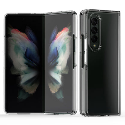 Foldable Anti-drop Scratch-resistant Light Slim TPU + Acrylic Phone Case Cover for Samsung Galaxy Z Fold3 5G
