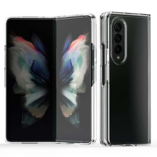 Foldable Anti-drop Scratch-resistant Light Slim TPU + Acrylic Phone Case Cover for Samsung Galaxy Z Fold3 5G