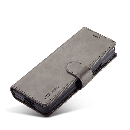 LC.IMEEKE Magnetic Clasp Stand Wallet PU Leather Folding Phone Case for Samsung Galaxy Z Fold3 5G