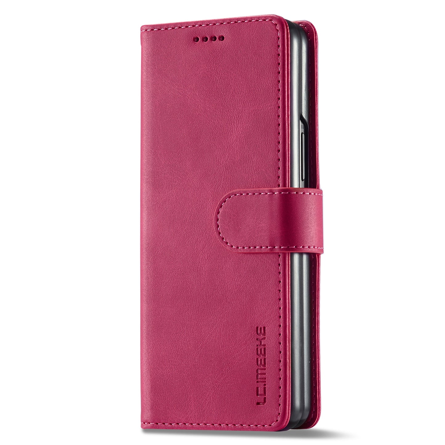 LC.IMEEKE Magnetic Clasp Stand Wallet PU Leather Folding Phone Case for Samsung Galaxy Z Fold3 5G