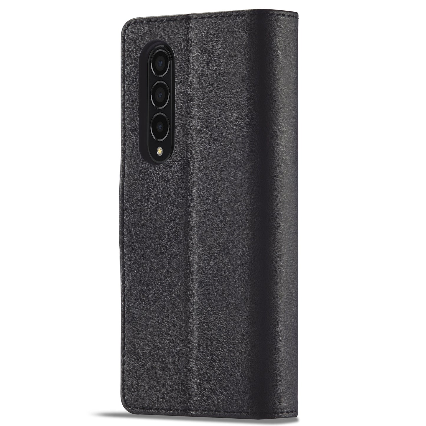 LC.IMEEKE Magnetic Clasp Stand Wallet PU Leather Folding Phone Case for Samsung Galaxy Z Fold3 5G
