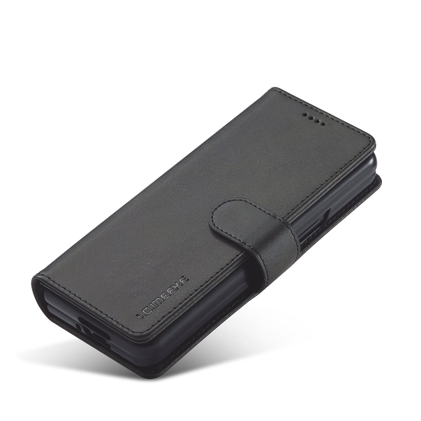 LC.IMEEKE Magnetic Clasp Stand Wallet PU Leather Folding Phone Case for Samsung Galaxy Z Fold3 5G