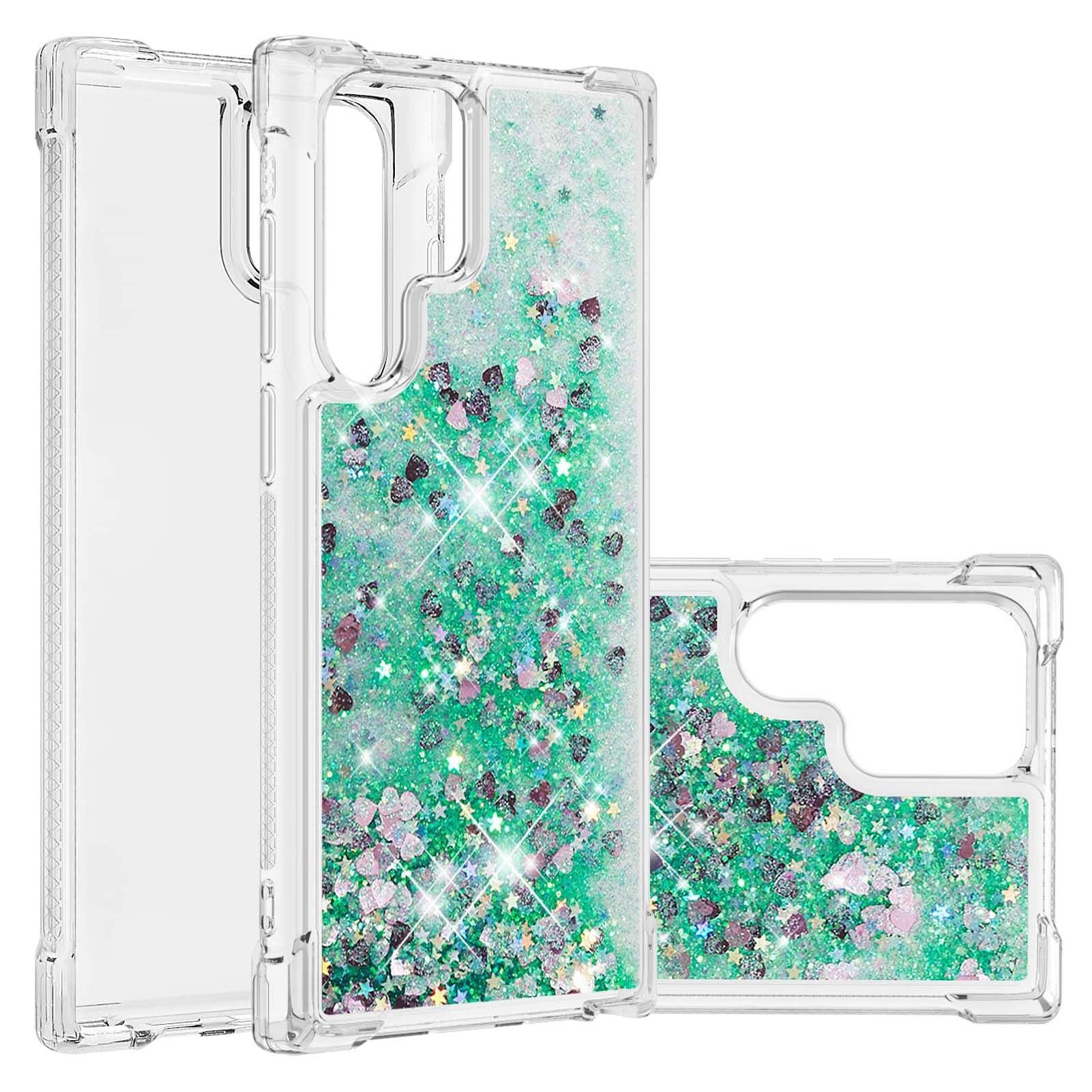 Quicksand TPU Protective Cover Shell Anti-Drop Multiple Color Choices Phone Case for Samsung Galaxy S22 Ultra 5G