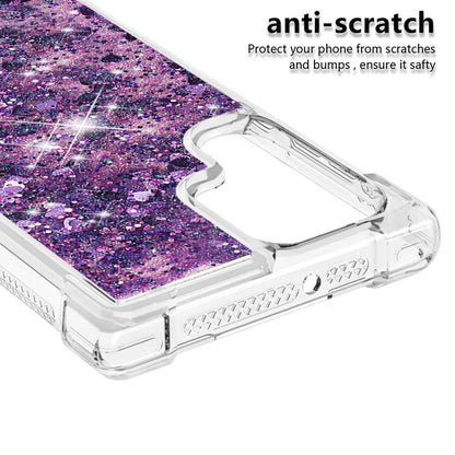 Quicksand TPU Protective Cover Shell Anti-Drop Multiple Color Choices Phone Case for Samsung Galaxy S22 Ultra 5G