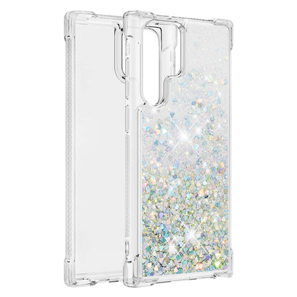 Quicksand TPU Protective Cover Shell Anti-Drop Multiple Color Choices Phone Case for Samsung Galaxy S22 Ultra 5G