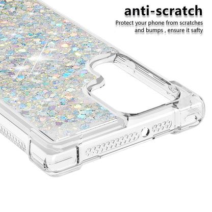 Quicksand TPU Protective Cover Shell Anti-Drop Multiple Color Choices Phone Case for Samsung Galaxy S22 Ultra 5G