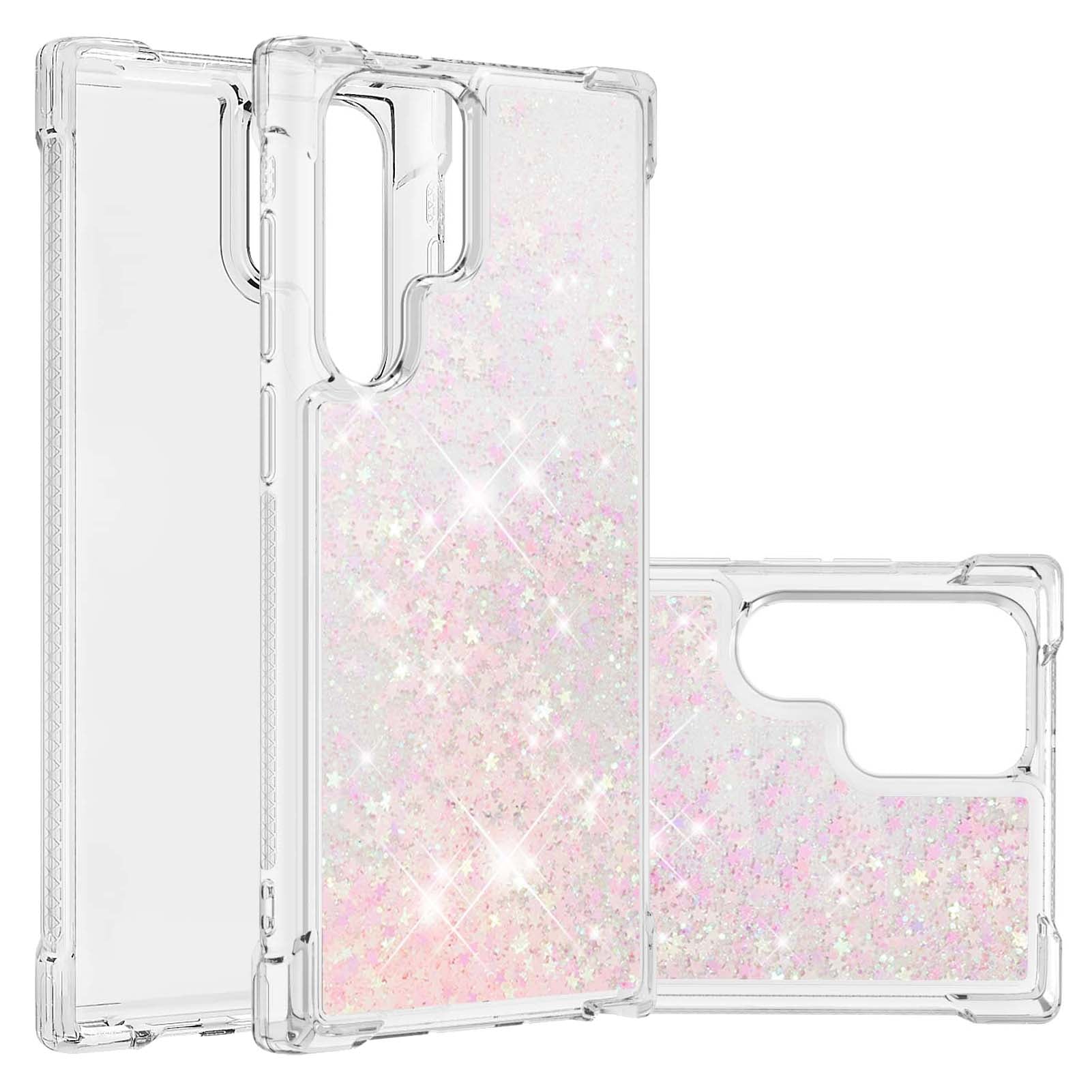 Quicksand TPU Protective Cover Shell Anti-Drop Multiple Color Choices Phone Case for Samsung Galaxy S22 Ultra 5G