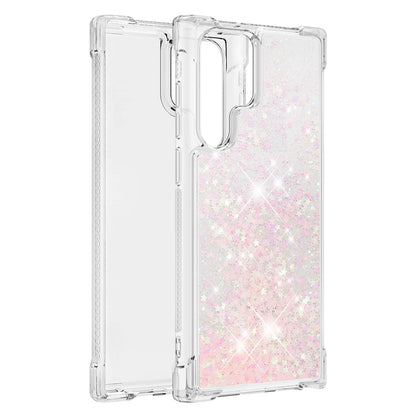 Quicksand TPU Protective Cover Shell Anti-Drop Multiple Color Choices Phone Case for Samsung Galaxy S22 Ultra 5G