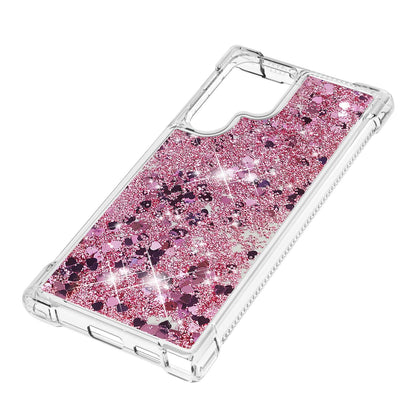 Quicksand TPU Protective Cover Shell Anti-Drop Multiple Color Choices Phone Case for Samsung Galaxy S22 Ultra 5G