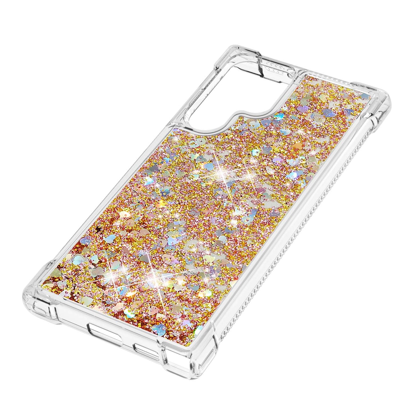 Quicksand TPU Protective Cover Shell Anti-Drop Multiple Color Choices Phone Case for Samsung Galaxy S22 Ultra 5G