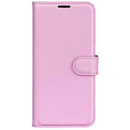 Magnetic Closure Litchi Texture PU Leather Wallet Case Stand Flip Folio Phone Cover for Sony Xperia Pro-I