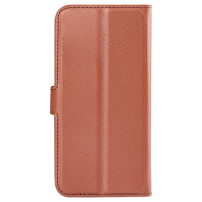 Magnetic Closure Litchi Texture PU Leather Wallet Case Stand Flip Folio Phone Cover for Sony Xperia Pro-I
