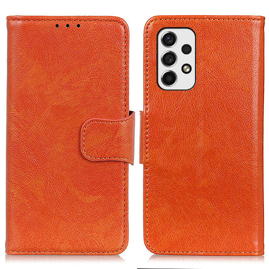 Nappa Texture Split Leather Cover + TPU Phone Case with Stand Wallet for Samsung Galaxy A53 5G