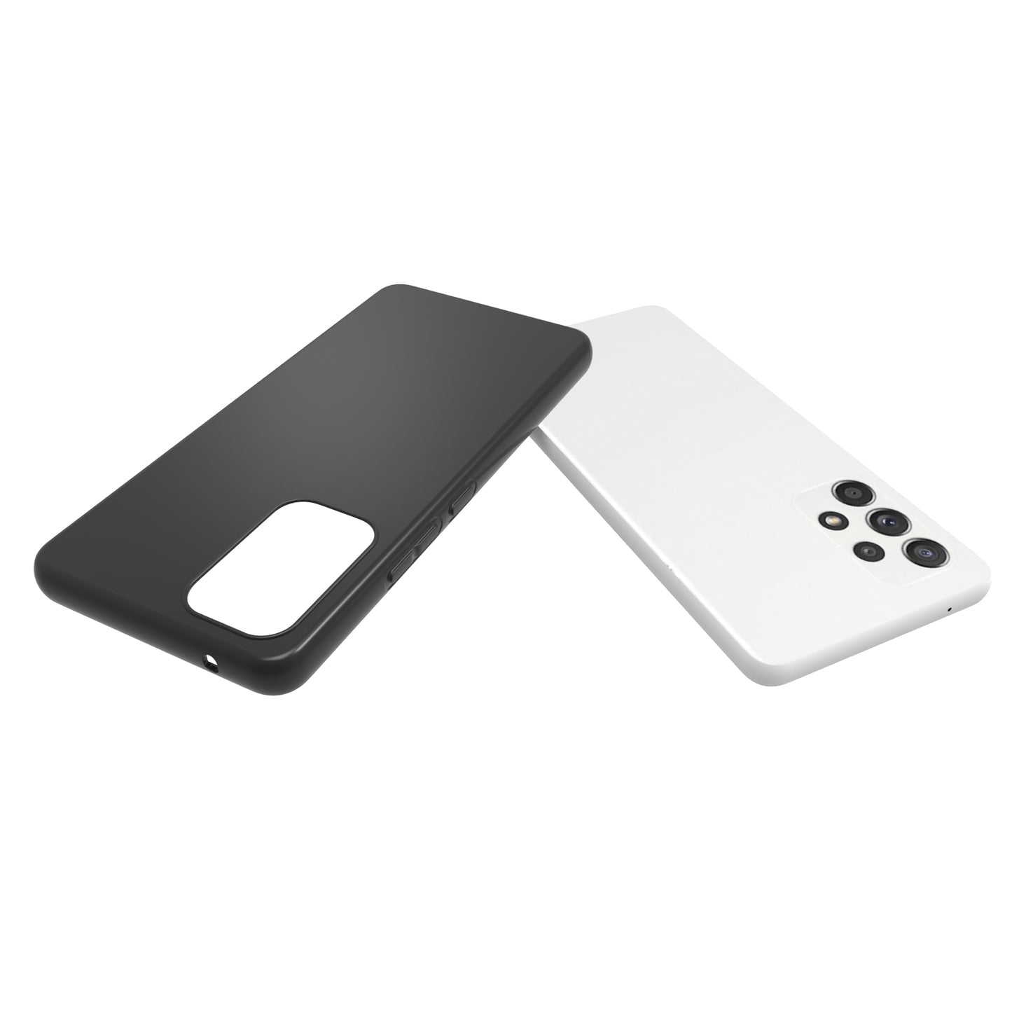 10Pcs/Pack Anti-Scratch Soft TPU Double-sided Matte Finish Coating Phone Case for Samsung Galaxy A53 5G