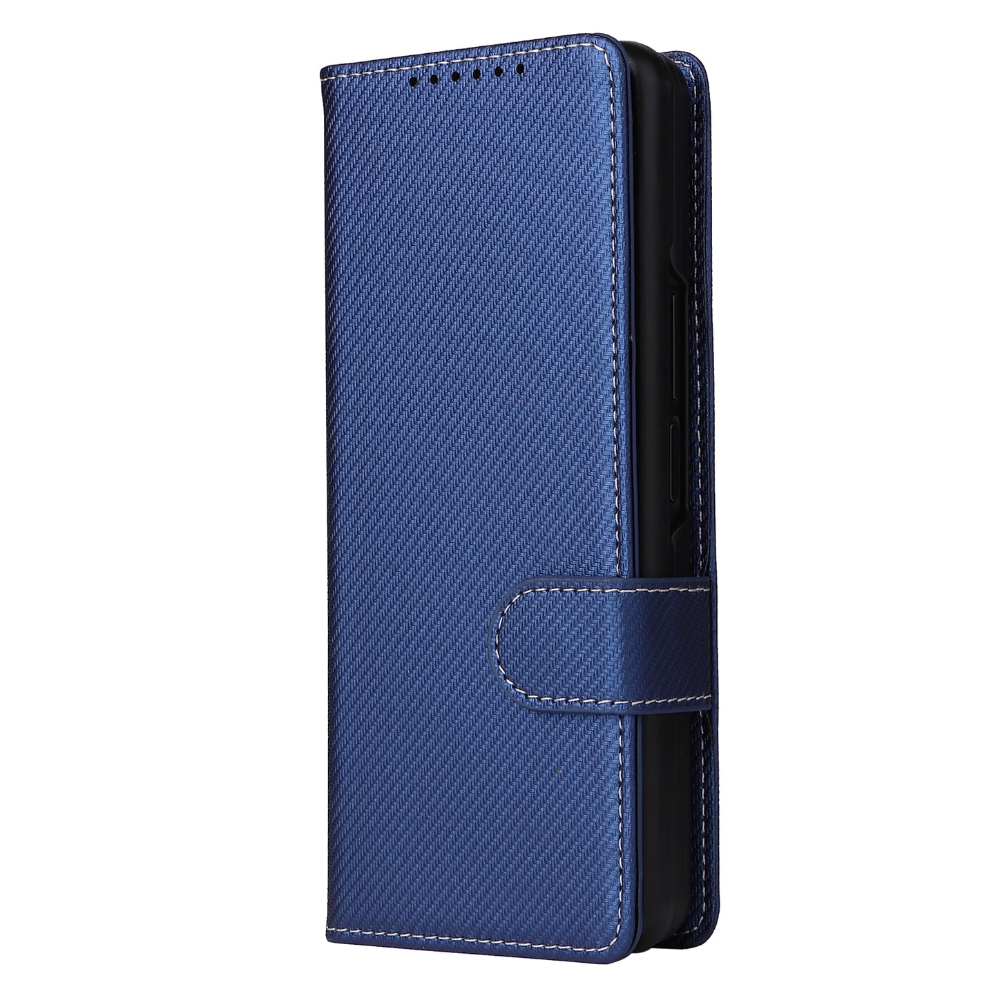 Stand Wallet PU Leather Cover Pen Slot Design Detachable Leather Coated PC Phone Case for Samsung Galaxy Z Fold3 5G
