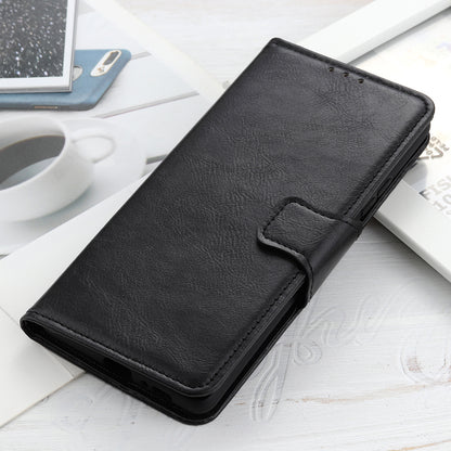For Samsung Galaxy A13 4G Crazy Horse Texture Folio PU Leather Flip Case Wallet Stand All-Round Protection Phone Cover