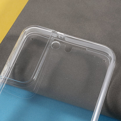 Scratch-resistant Phone Shell Clear 2-in-1 Hard PC Back+PET Front Cover+TPU Edge Hybrid Phone Case for Samsung Galaxy S22 5G