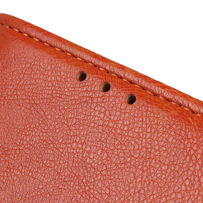 For Samsung Galaxy A13 4G Anti-scratch Nappa Texture Drop-proof Split Leather Cover + TPU Phone Stand Case Wallet Cover