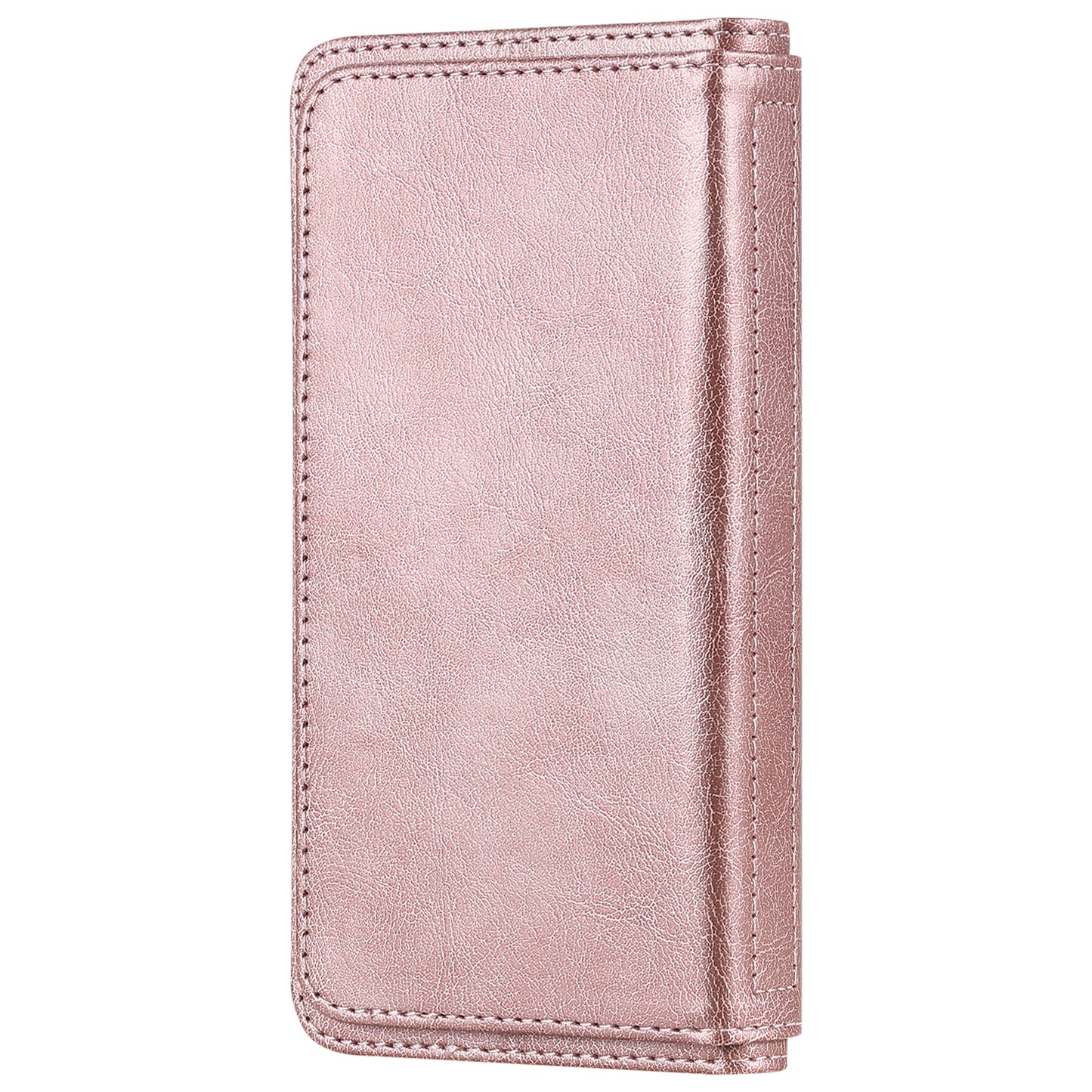 For Samsung Galaxy Z Fold3 5G KT Multi-functional Series-1  Fall-resistant 10 Card Slots Design Foldable Stand Leather Phone Cover Wallet Shell