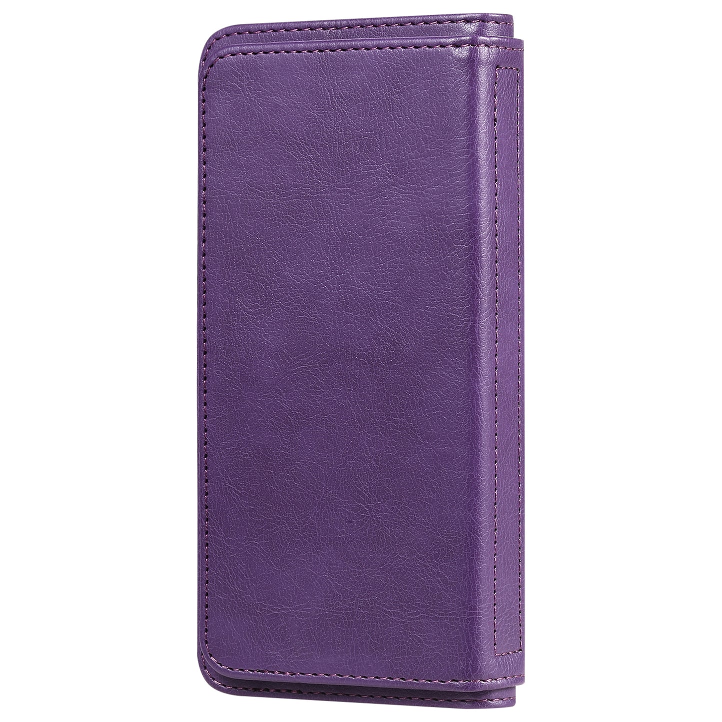For Samsung Galaxy Z Fold3 5G KT Multi-functional Series-1  Fall-resistant 10 Card Slots Design Foldable Stand Leather Phone Cover Wallet Shell