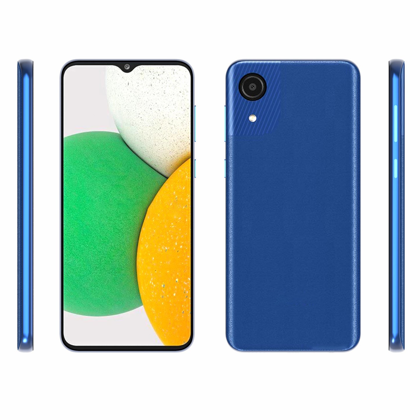 10Pcs/Pack Crystal Clear Inner Watermark-free Flexible TPU Back Phone Cover Case for Samsung Galaxy A03 Core