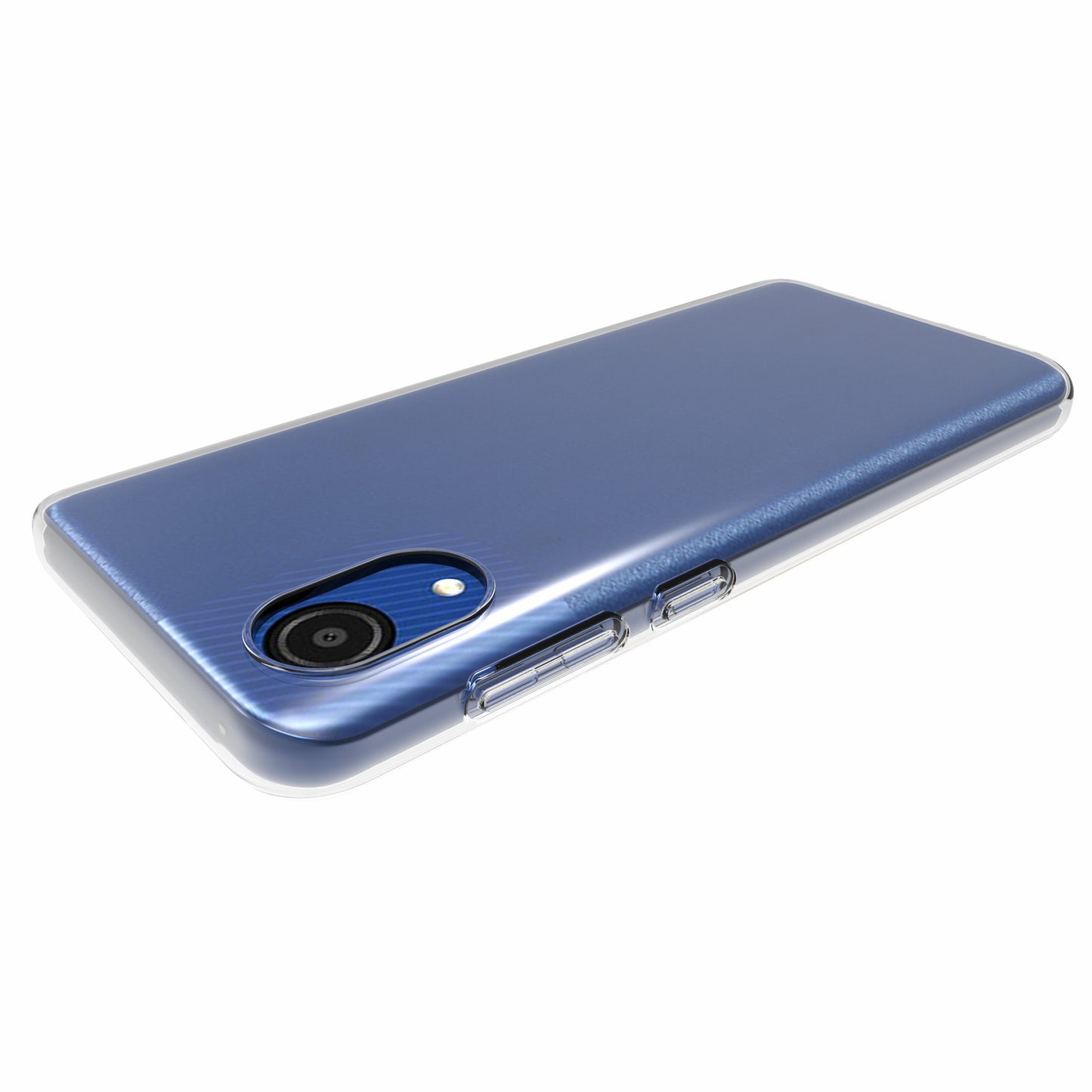 10Pcs/Pack Crystal Clear Inner Watermark-free Flexible TPU Back Phone Cover Case for Samsung Galaxy A03 Core
