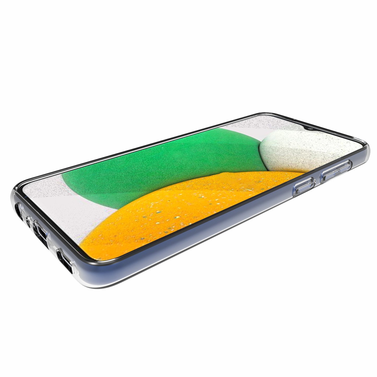 10Pcs/Pack Crystal Clear Inner Watermark-free Flexible TPU Back Phone Cover Case for Samsung Galaxy A03 Core